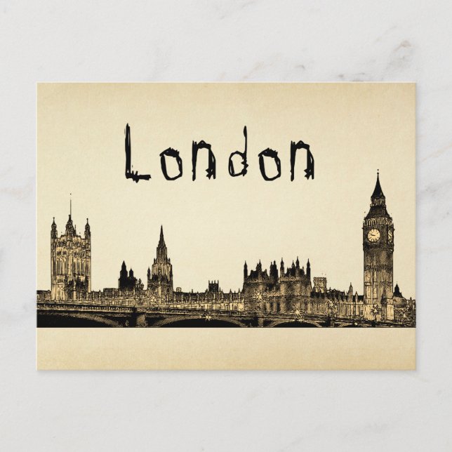Carte Postale Londres (Devant)