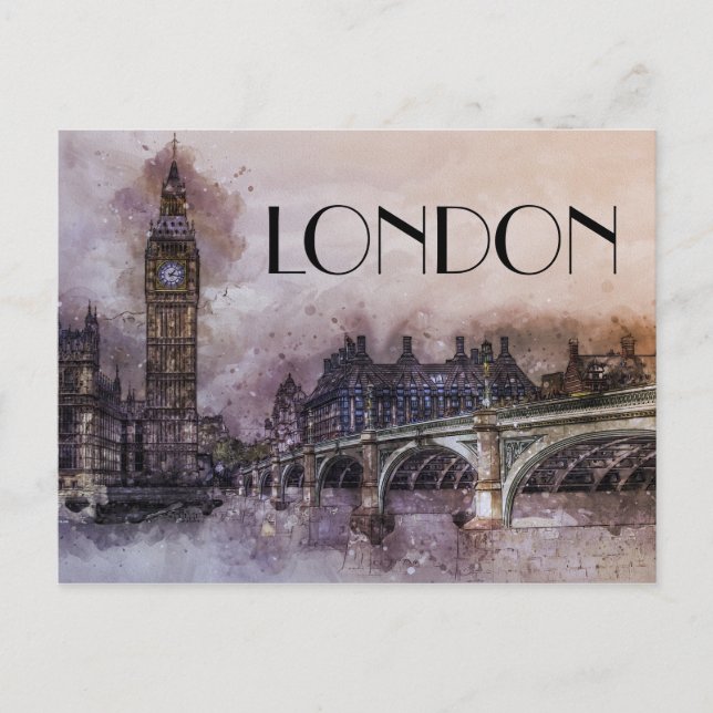 Carte Postale Londres (Devant)