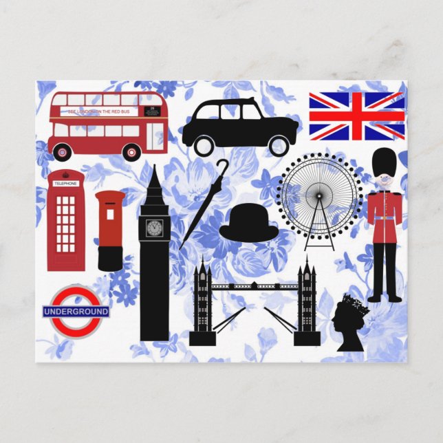 Carte postale Londres (Devant)