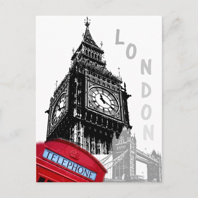 Carte Postale Londres (Devant)