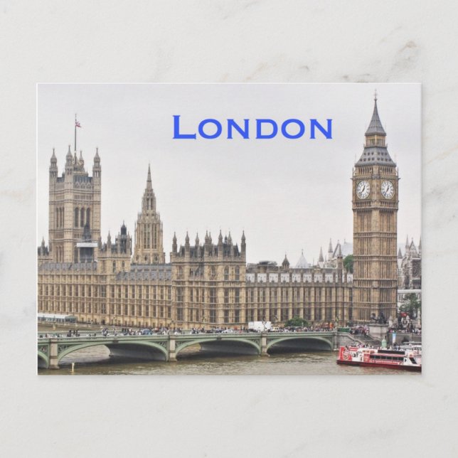 Carte postale Londres (Devant)