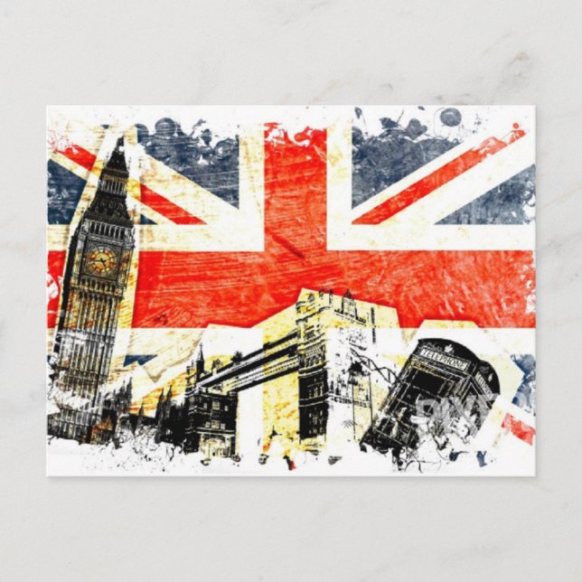 Carte postale Londres (Devant)