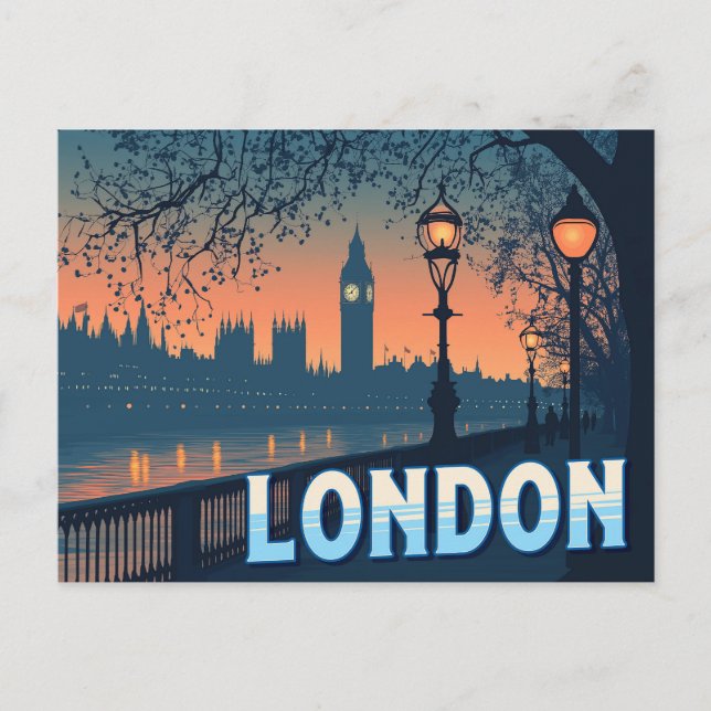 Carte Postale Londres (Devant)
