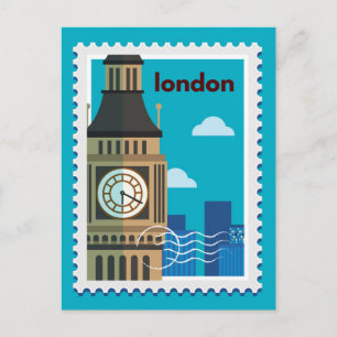 Carte Postale Londres Angleterre