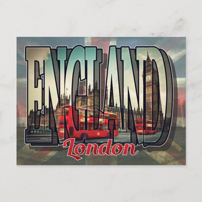 Carte postale Londres, Angleterre (Devant)