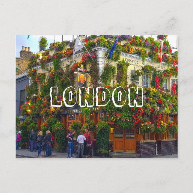 Carte Postale Londres Angleterre Grande-Bretagne (Devant)