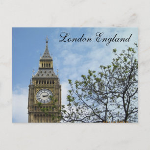 Carte Postale Londres Angleterre Parlement Tour d'horloge Big Be