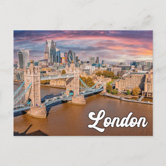 Carte Postale Londres, Angleterre, Royaume-Uni (Devant)