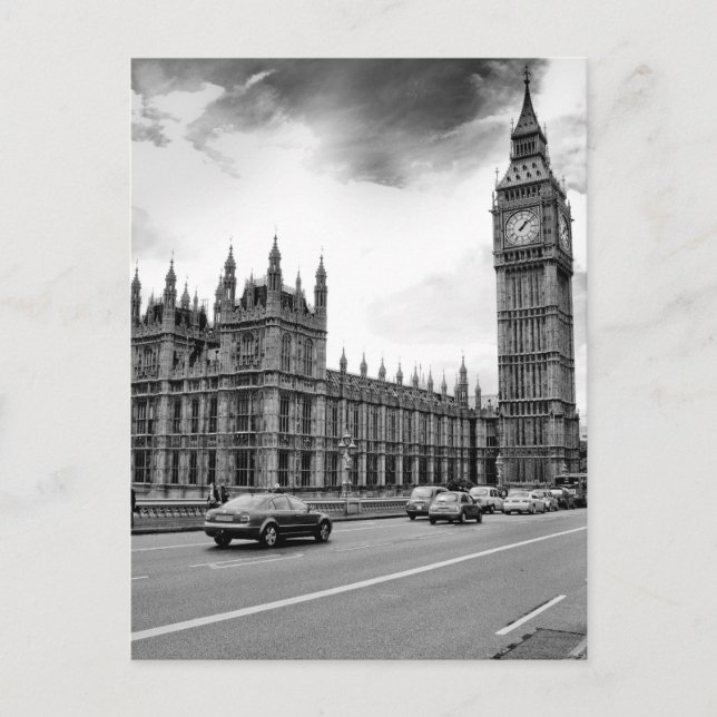 Carte Postale Londres Big Ben (Devant)