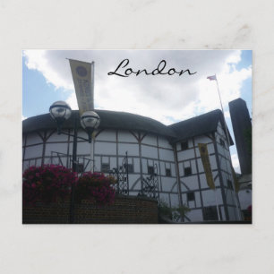 Carte Postale londres globe