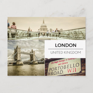 Carte postale Londres moderne
