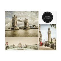 Carte postale Londres moderne