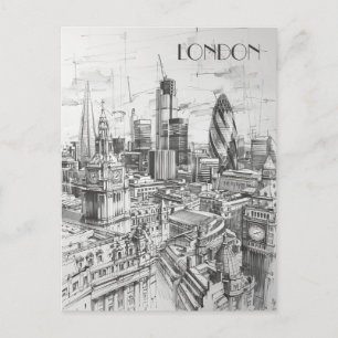 Carte Postale Londres Royaume-Uni