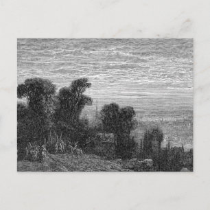 Carte Postale Londres victorienne - Hampstead Heath
