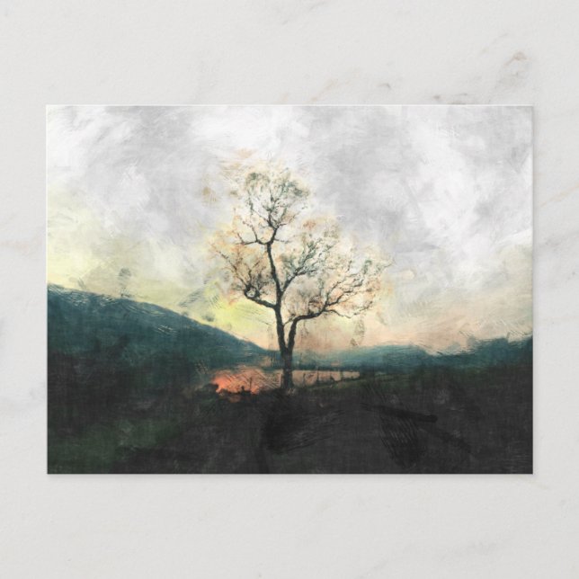Carte Postale Lonely Tree (Devant)