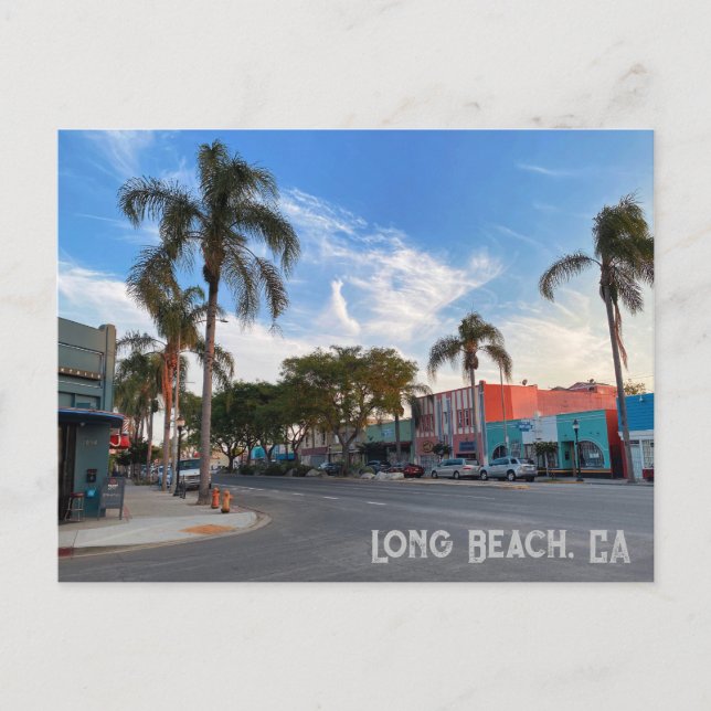 Carte Postale Long Beach California (Devant)