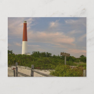 Carte Postale Long Beach Island Light House New Jersey USA