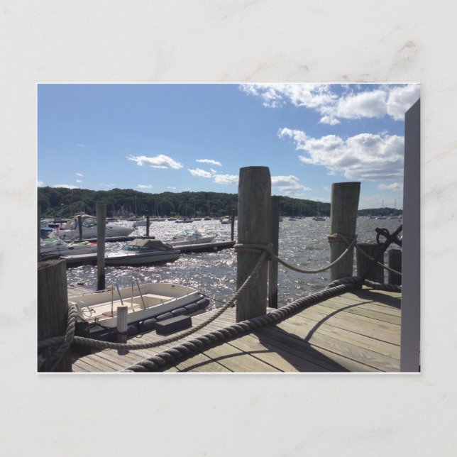 Carte Postale Long Island Dock (Devant)