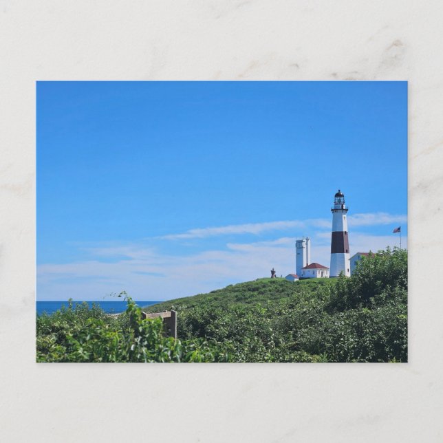 Carte postale Long Island NY du phare de Montauk P (Devant)