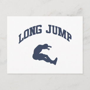 Carte Postale Long Jump