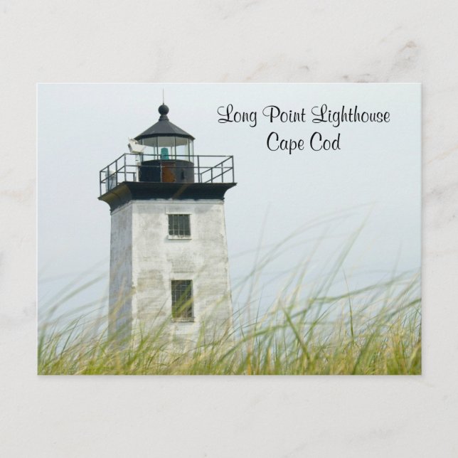 Carte postale Long Point Light Provincetown Cape C (Devant)