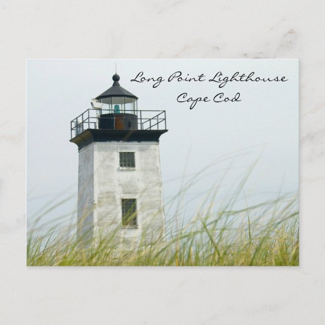Carte postale Long Point Light Provincetown Cape C (Devant)