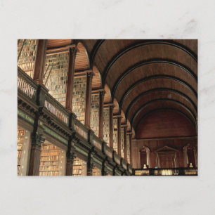 Carte Postale Long Room Trinity College
