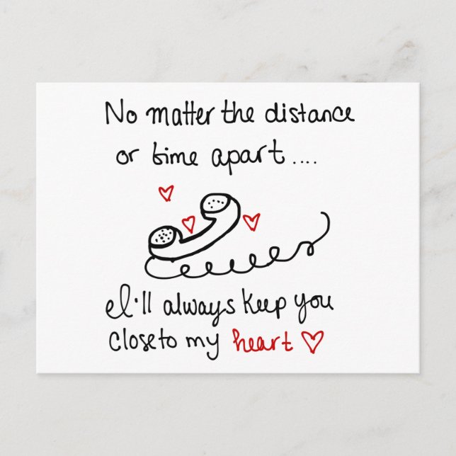 Carte postale longue distance (Devant)