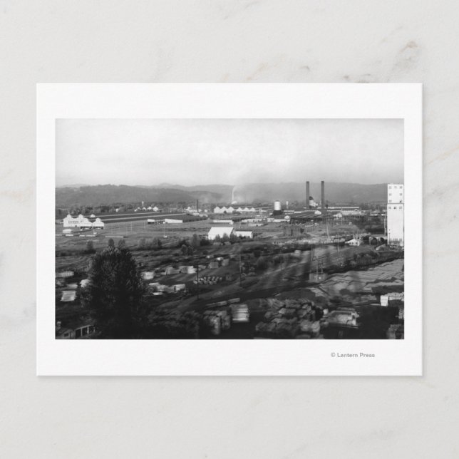 Carte Postale Longview, WA Vue de la Long-Bell Lumber Co (Devant)