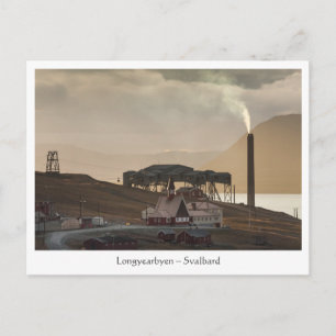 Carte Postale Longyearbyen Svalbard