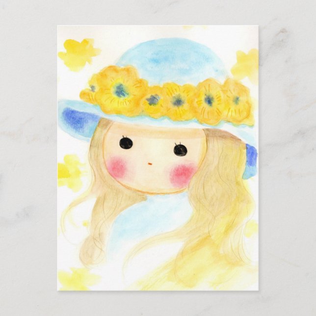 Carte Postale Look back everyday (Devant)