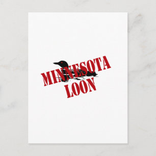 Carte Postale Loon du Minnesota
