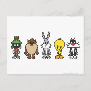 Carte Postale LOONEY TUNES™ - Photo de groupe Op