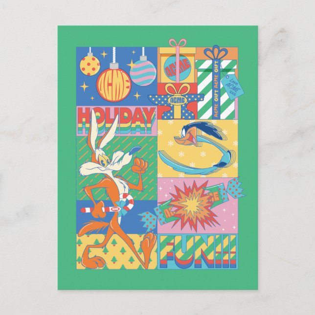 Carte Postale LOONEY TUNES™ | Vacances (Devant)