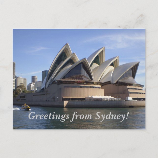 Carte Postale L'Opéra de Sydney (Devant)