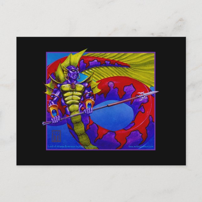 Carte Postale Lord d'Atlantis (Devant)