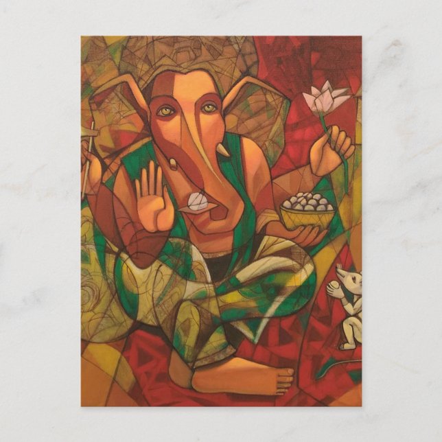 Carte Postale Lord Ganesha (Devant)