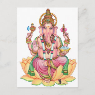 Carte Postale lord ganesha