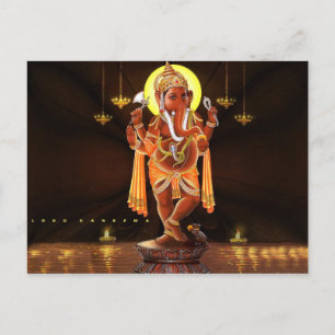 Carte postale Lord Ganesha