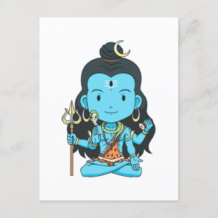Carte postale Lord Shiva