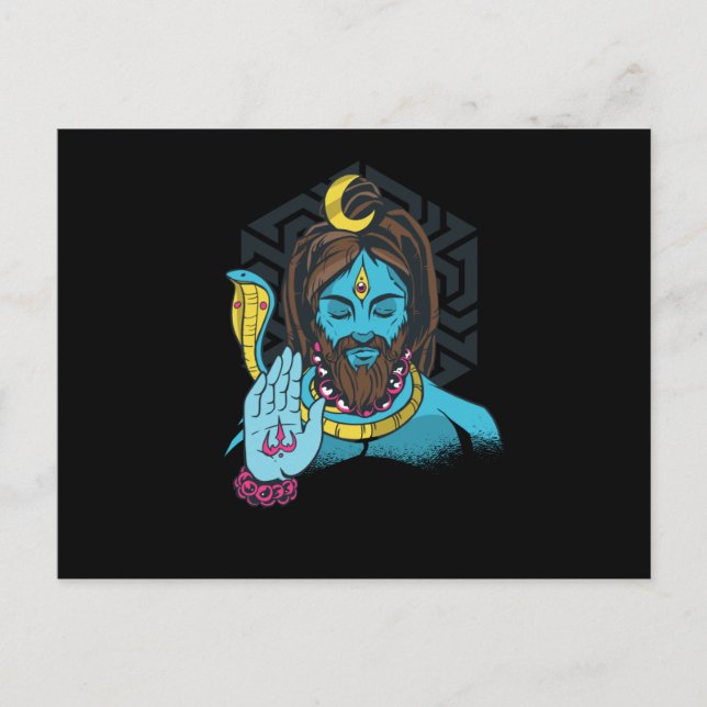 Carte Postale Lord Shiva (Devant)