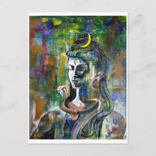 Carte postale Lord Shiva (Devant)