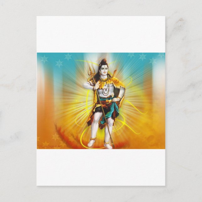 CARTE POSTALE LORD SHIVA (Devant)