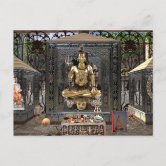 Carte postale Lord Shiva Hindu Temple