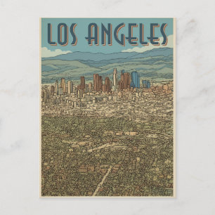 Carte Postale Los Angeles