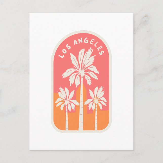 Carte Postale Los Angeles (Devant)