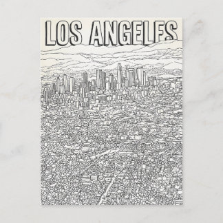 Carte Postale Los Angeles