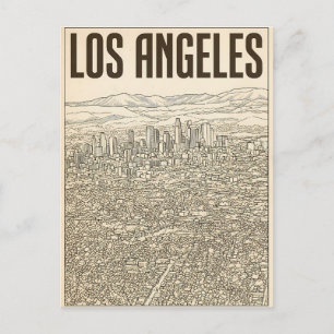 Carte Postale Los Angeles