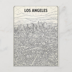 Carte Postale Los Angeles