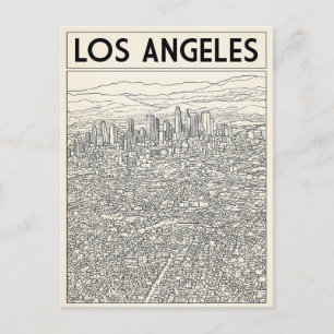 Carte Postale Los Angeles